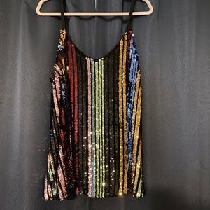 Sleeveless Torrid sequin top